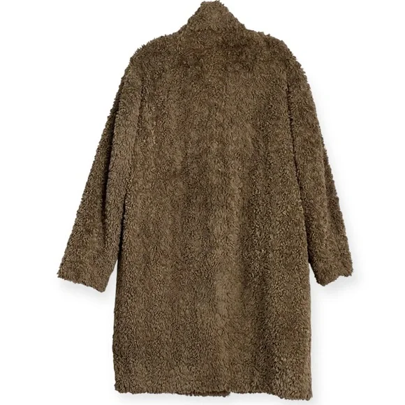 Isabel Marant Etoile Adam’s Sherpa Faux Fur Teddy Coat Size 40/Large - Picture 6 of 11